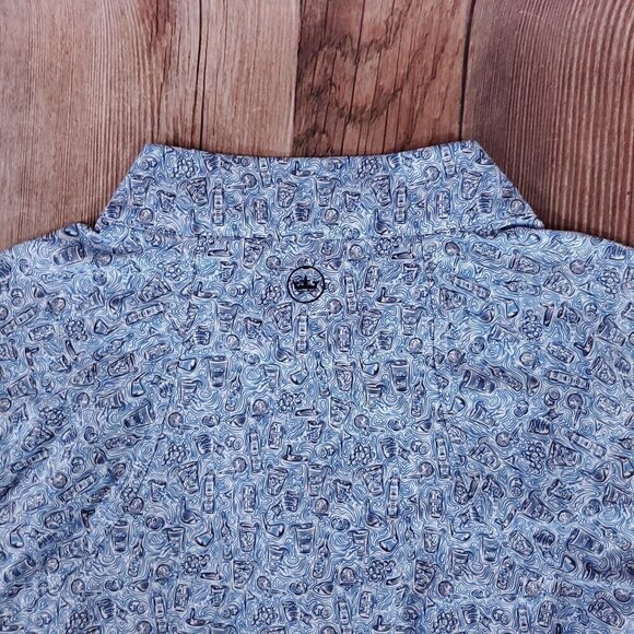 Peter Millar Womens XL Sun Comfort Base Layer Pullover Philadelphia Cricket Club - Picture 10 of 15